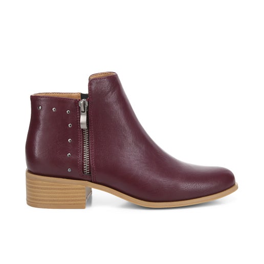 Sakura Madrid Ankle Boots in Plum | Clearance